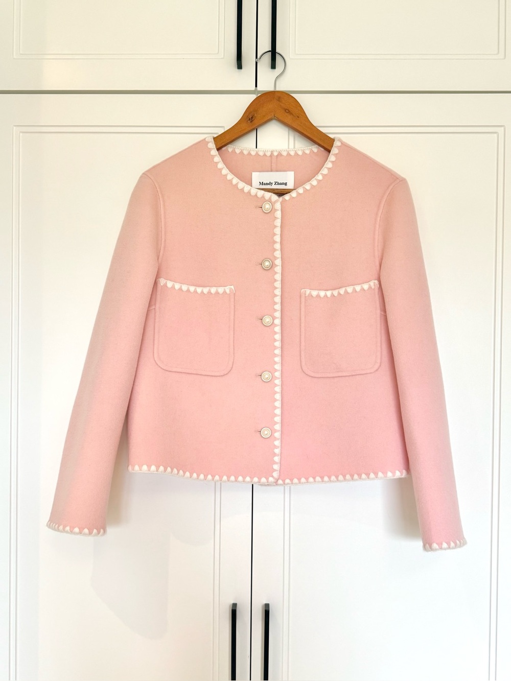 100% Wool Pink Jacket
